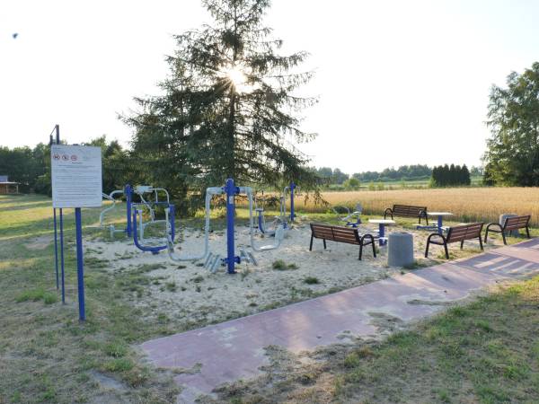 Siłownia oddalona 250m od domku