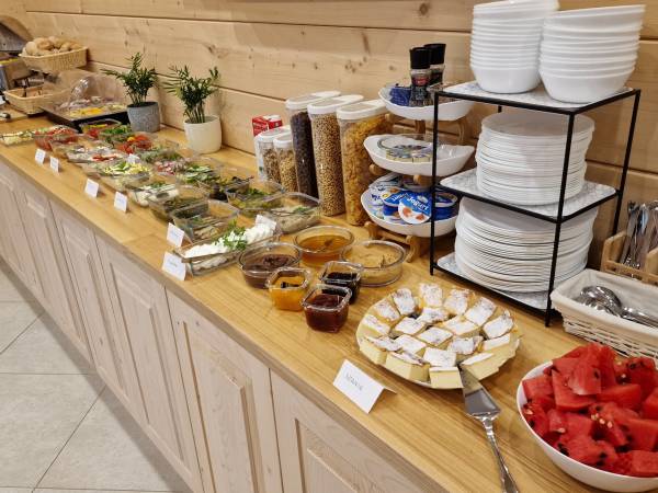 Śniadania w formie bufetu 