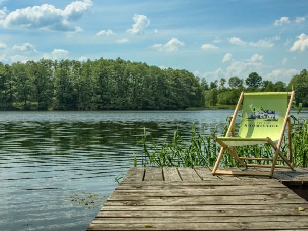 Prywatny pomost dla gości