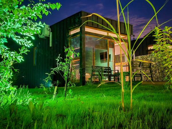 domek modułowy z klimatyzacją