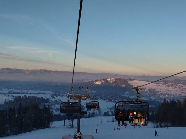 Stacja Rusiński 700m