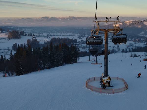 Stacja Rusiński 700m