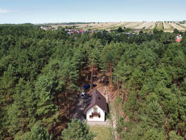 Domek pod Sosnami Całoroczny z Balią Ogrodową