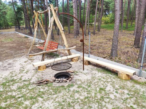 Domek pod Sosnami Całoroczny z Balią Ogrodową