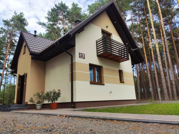 Domek pod Sosnami Całoroczny z Balią Ogrodową