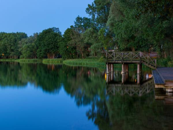 pomost dla wędkarzy