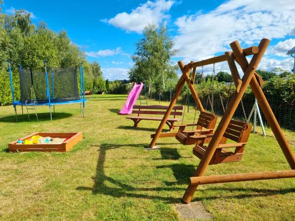 Ogród strefa rekreacyjno - wypoczynkowa