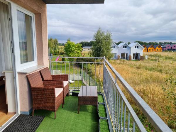 Nr B . Pokój 3 os. Balkon.