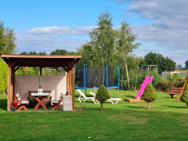 Ogród strefa rekreacyjno - wypoczynkowa