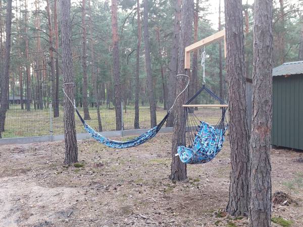 Domek pod Sosnami Całoroczny z Balią Ogrodową