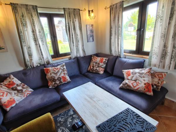 Dwa Domy Drewniane Nad Jeziorem Orzyskim