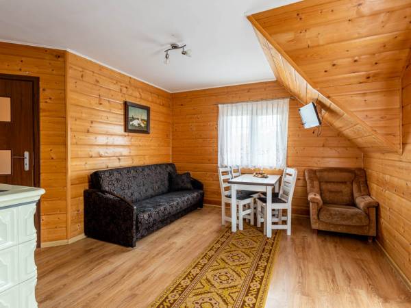 Domki całoroczne z kominkami i sauną i Apartamenty Grześ/Promyk Edenu