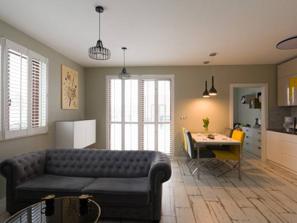 Premium 3 - salon/wyjście na taras