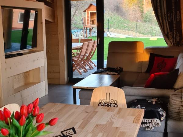 Dom z Widokiem- salon 