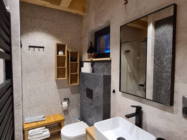 Dom z Widokiem- łazienka dolna