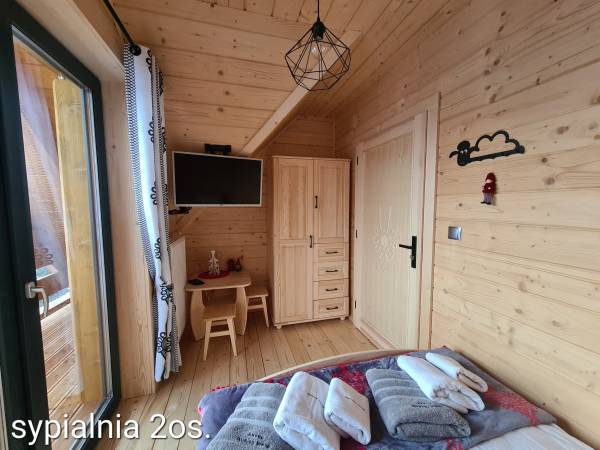 Dom z Widokiem- sypialnia 2os.