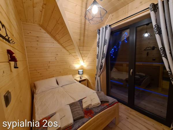 Dom z Widokiem- sypialnia 2os.