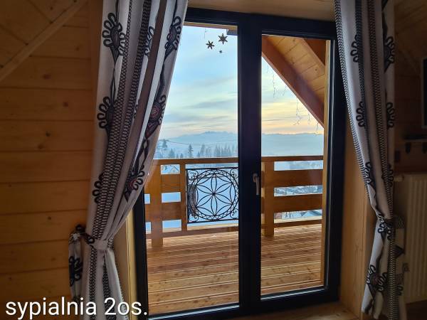 Dom z Widokiem- sypialnia 2os. 