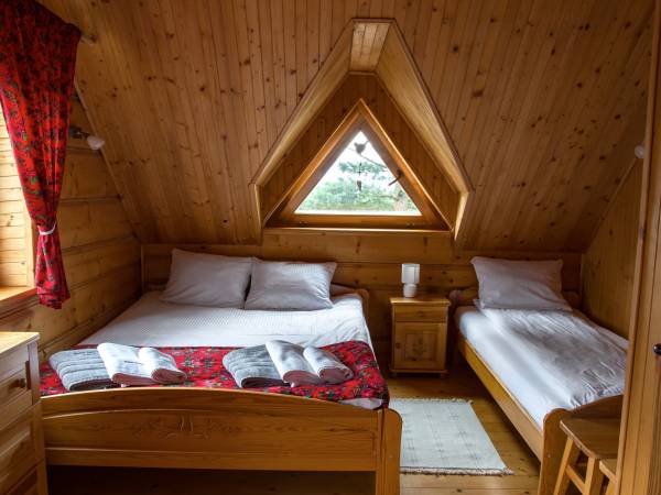 Domek Góralski- sypialnia 3os 
