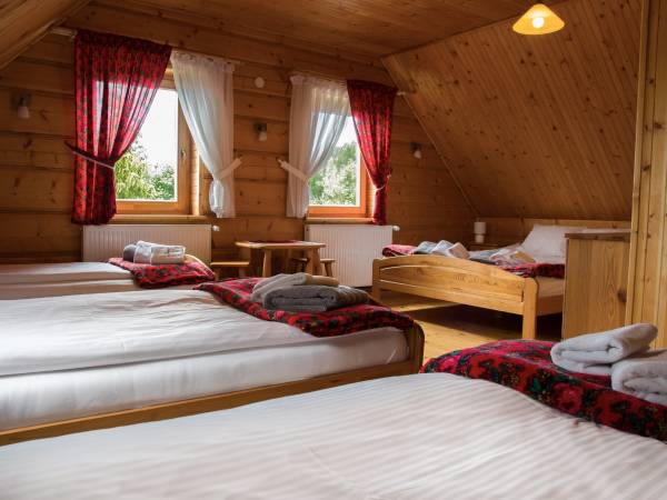 Domek Góralski- sypialnia 5os 