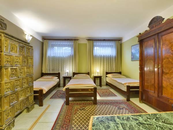 Oliwka pokój 3 osobowy z pojedyńczymi łóżkami