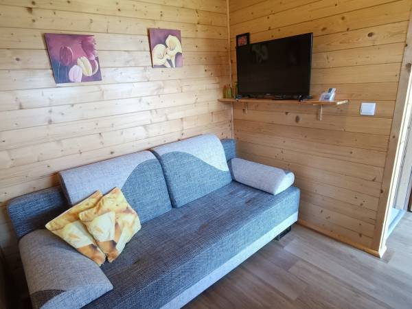 Salonik w domku dla 2 osób