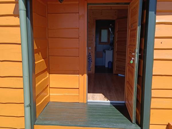 Domek nr.4 Wejście do domku