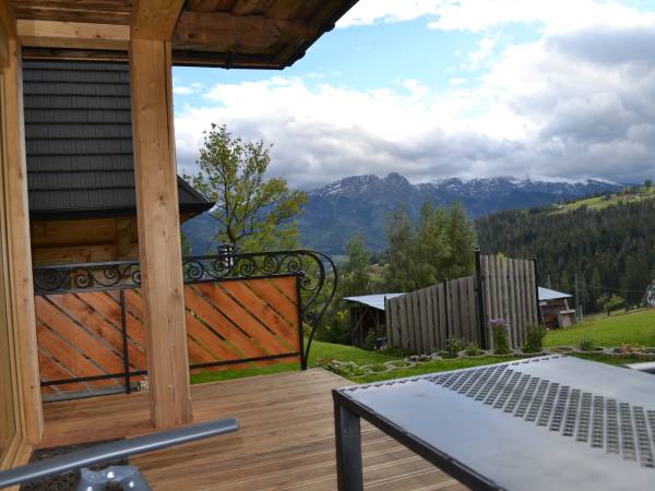 Giewont-widok z tarasu