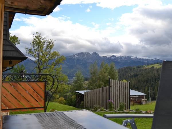 Giewont-widok z tarasu