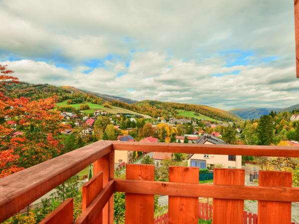 widok z aprtamentu nr 21