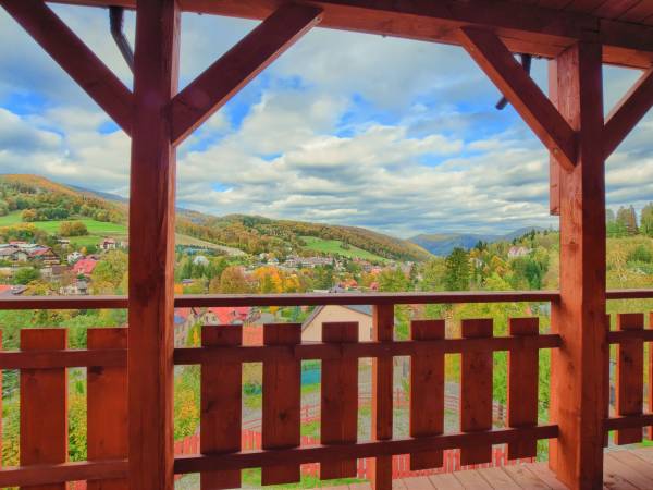 widok z apartamentu nr 22