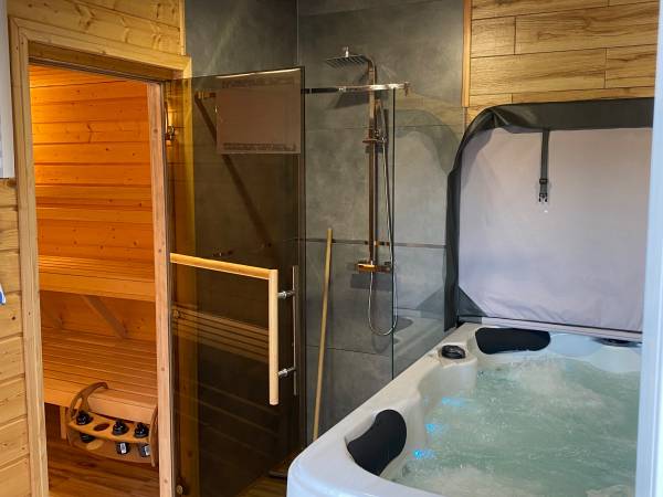 Domek Mazury Sauna Jacuzzi Gizycko Fuleda