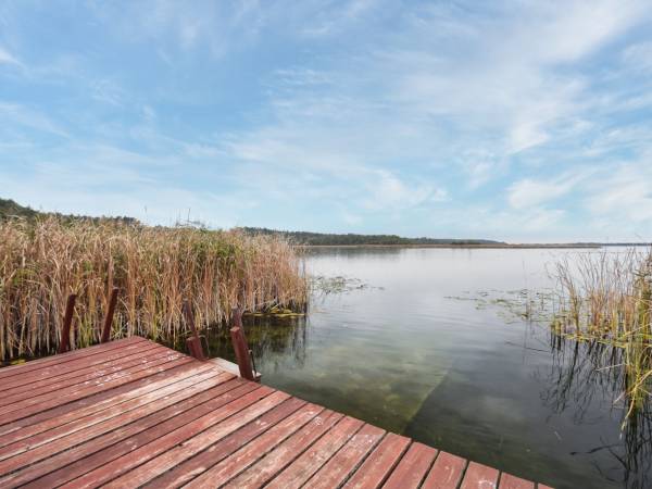 Basiówka nad jeziorem domek całoroczny