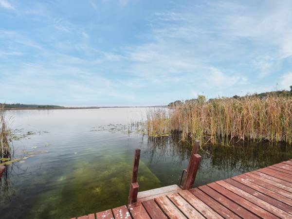 Basiówka nad jeziorem domek całoroczny