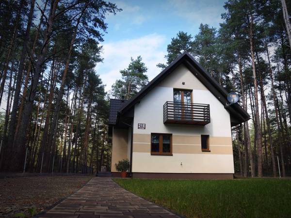 Domek pod Sosnami Całoroczny z Balią Ogrodową