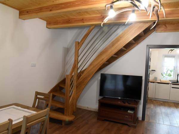 Domek pod Sosnami Całoroczny z Balią Ogrodową