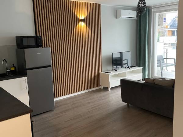 Salon z aneksem kuchennym