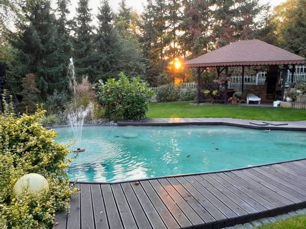 tuż przed zachodem słońca