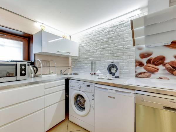 Apartament Gray 55m2 z balkonem i 2 sypialniami