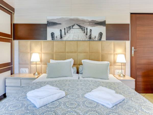 Apartament Gray 55m2 z balkonem i 2 sypialniami