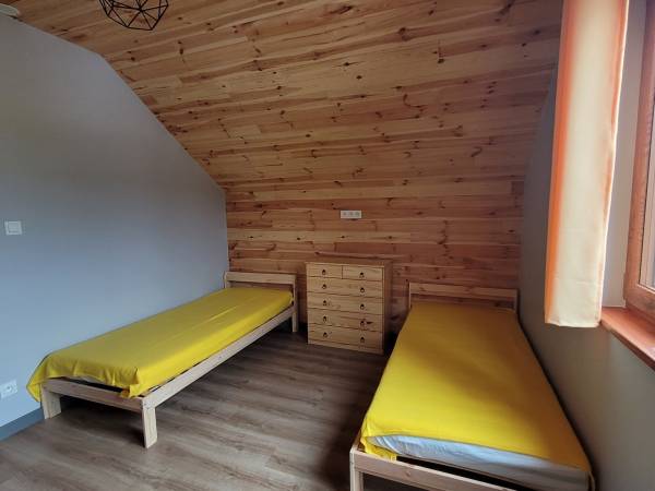 Sypialnia 4os w domku