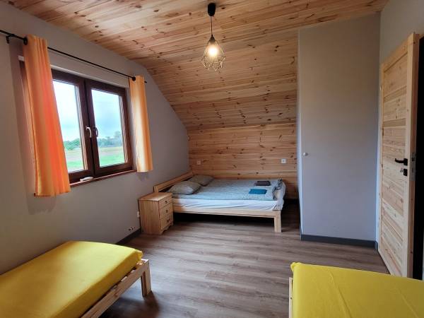 Sypialnia 4os w domku