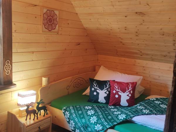 Sypialnia domek góralski 1 