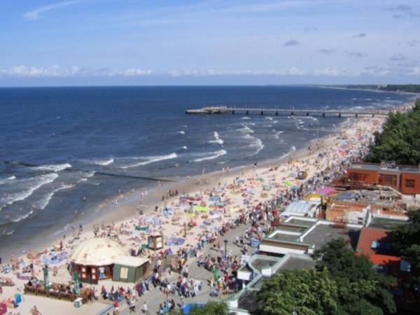 promenada w kołobrzegu