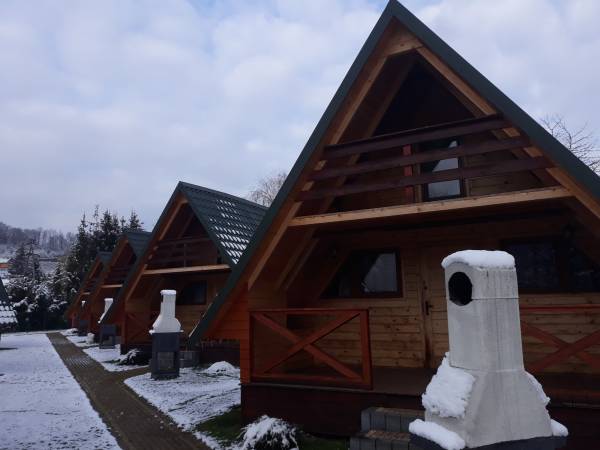 Dolmki letniskowe nad Soliną- Bieszczadzka Osada