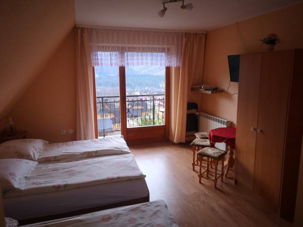 Pokoj 3 osobowy z widokiem 