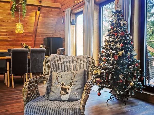 Szałas- domek 6-osobowy