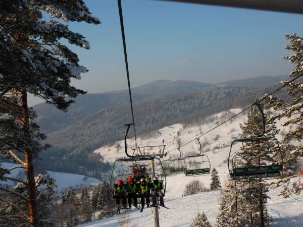 Urokliwe domki góralskie