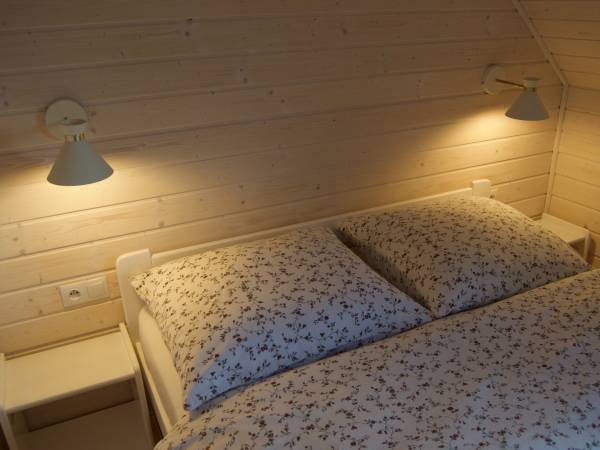 Sypialna 1 w domku 6 osobowym