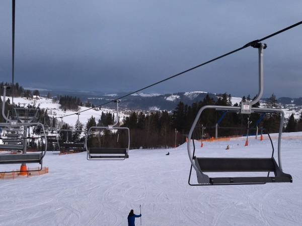 stacja narciarska Rusiński